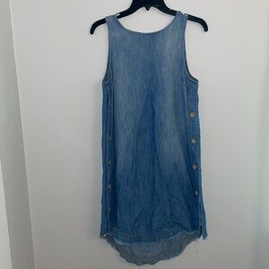 *3 for $15* Universal Thread Raw Hem Chambray Dress